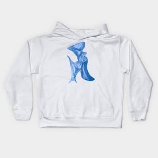 white beard Kids Hoodie